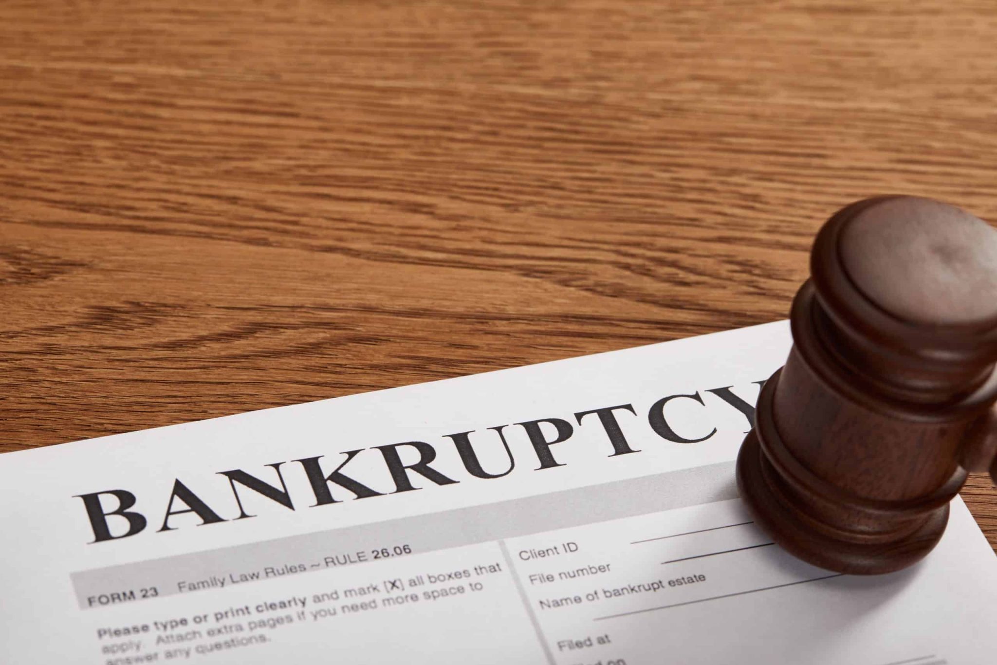 Bankruptcy