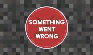 Something Went Wront
