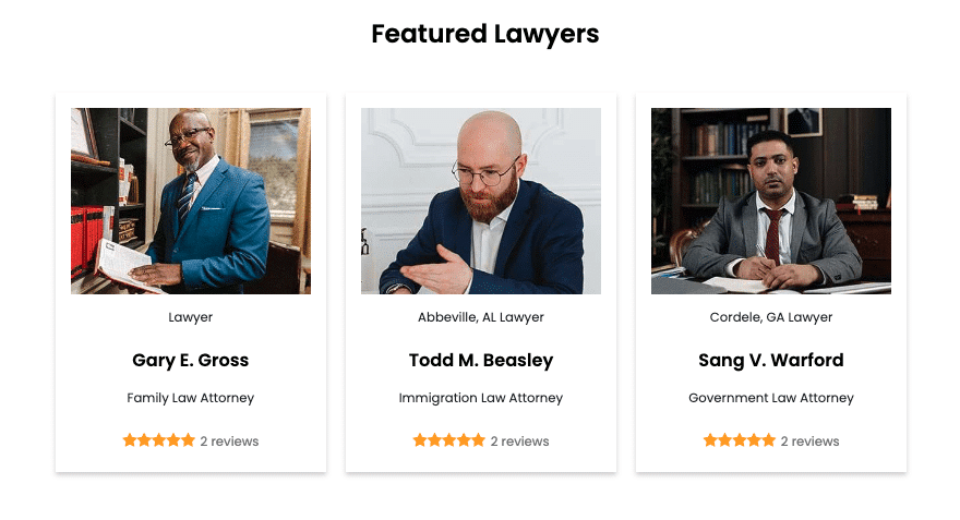 Best US Lawyers Featured Listings