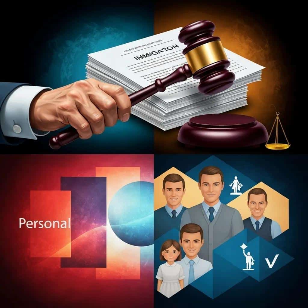 Visual representation of lawyer in Los Angeles, including personal injury, immigration, and family law