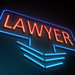 Lawyer sign represent Marketing for personal injury Lawyers