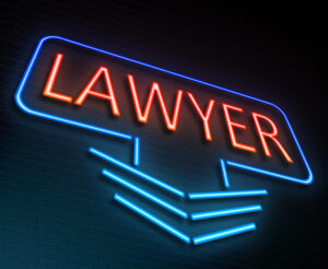 Lawyer sign represent Marketing for personal injury Lawyers