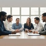 diverse-group-discussing-legal-matters-in-a-modern-office-setting representing local law firms in utah